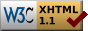 XHTML v&aacute;lido